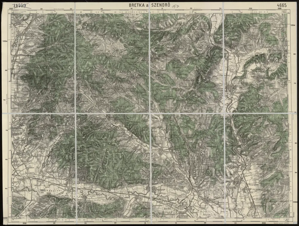 Anteprima della vecchia mappa