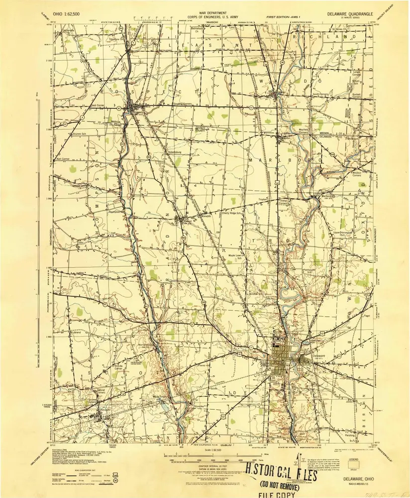 Anteprima della vecchia mappa