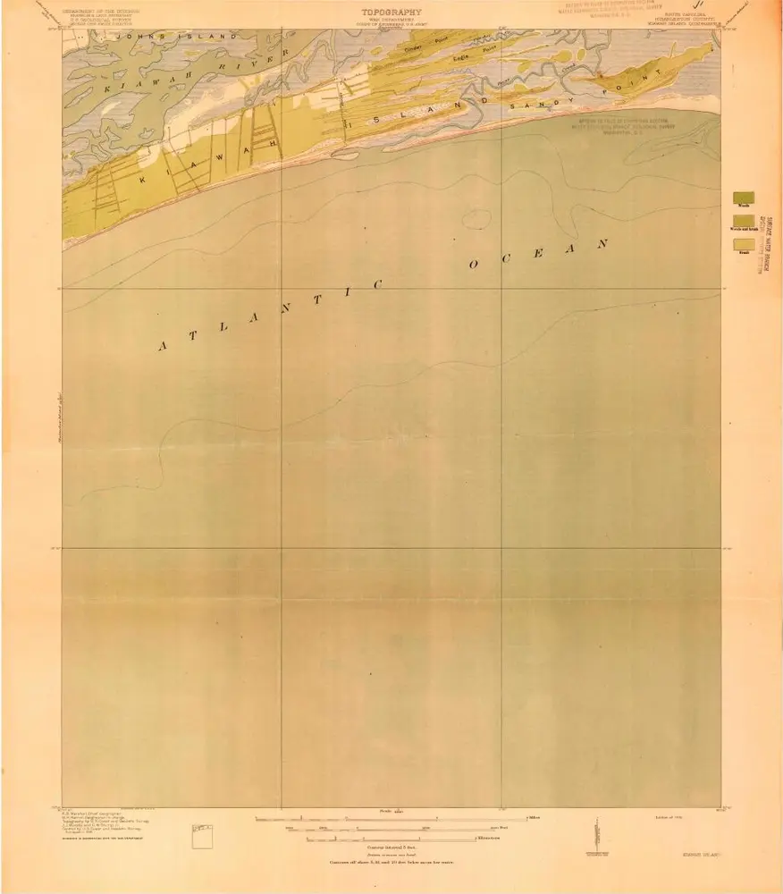 Voorbeeld van de oude kaart