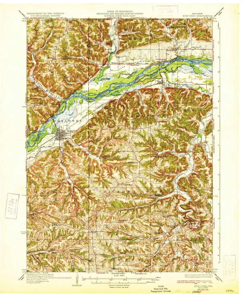 Aperçu de l'ancienne carte