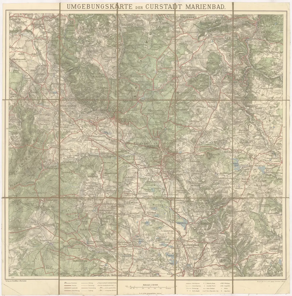 Aperçu de l'ancienne carte