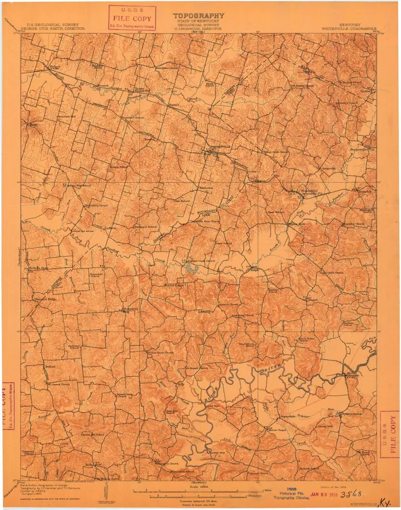 Anteprima della vecchia mappa