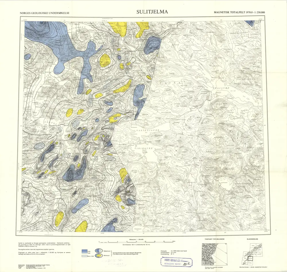 Voorbeeld van de oude kaart