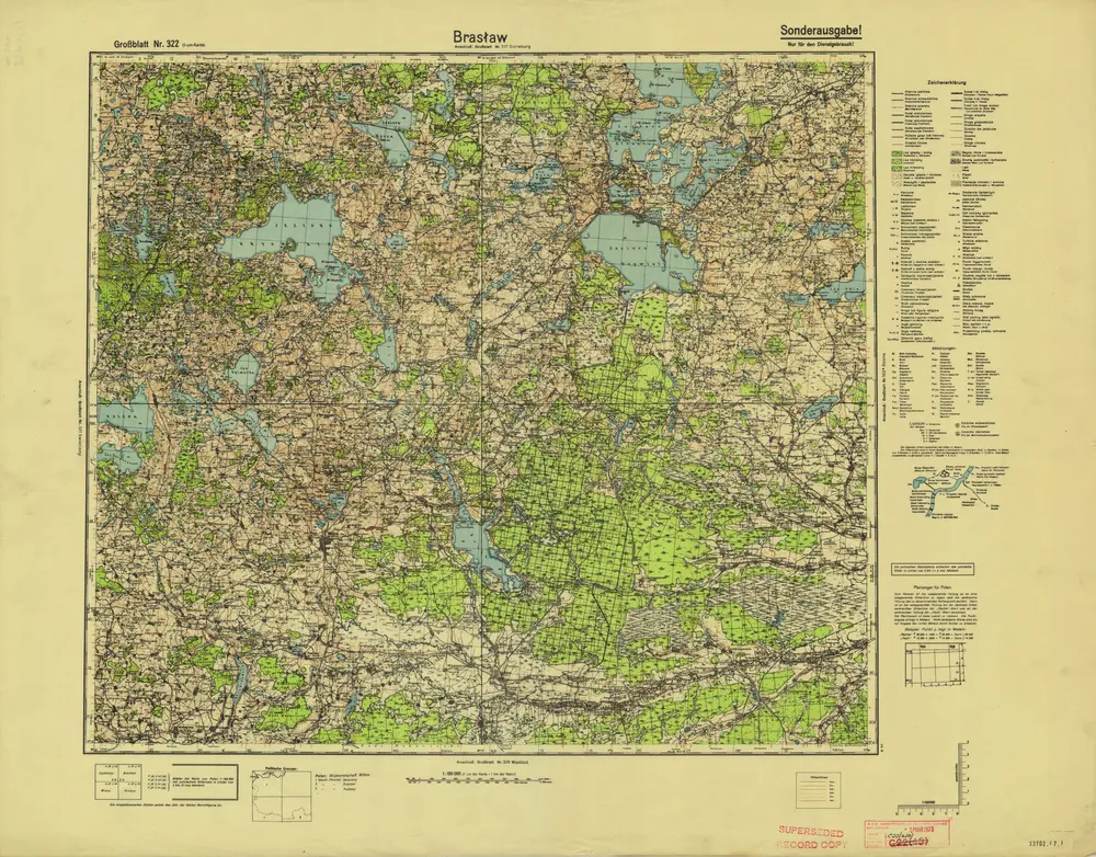 Aperçu de l'ancienne carte