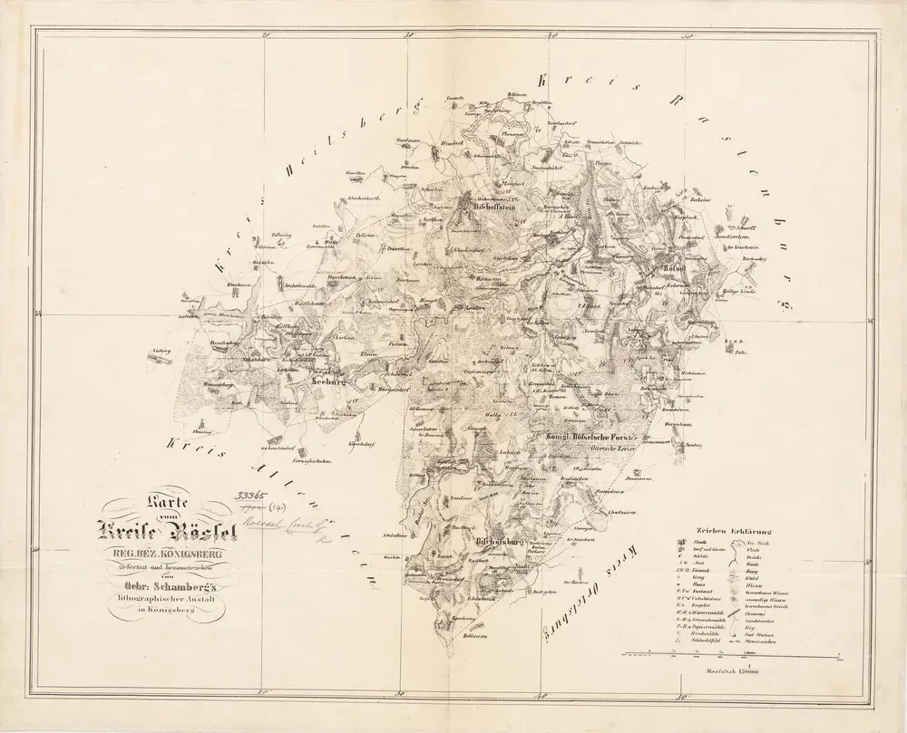 Aperçu de l'ancienne carte