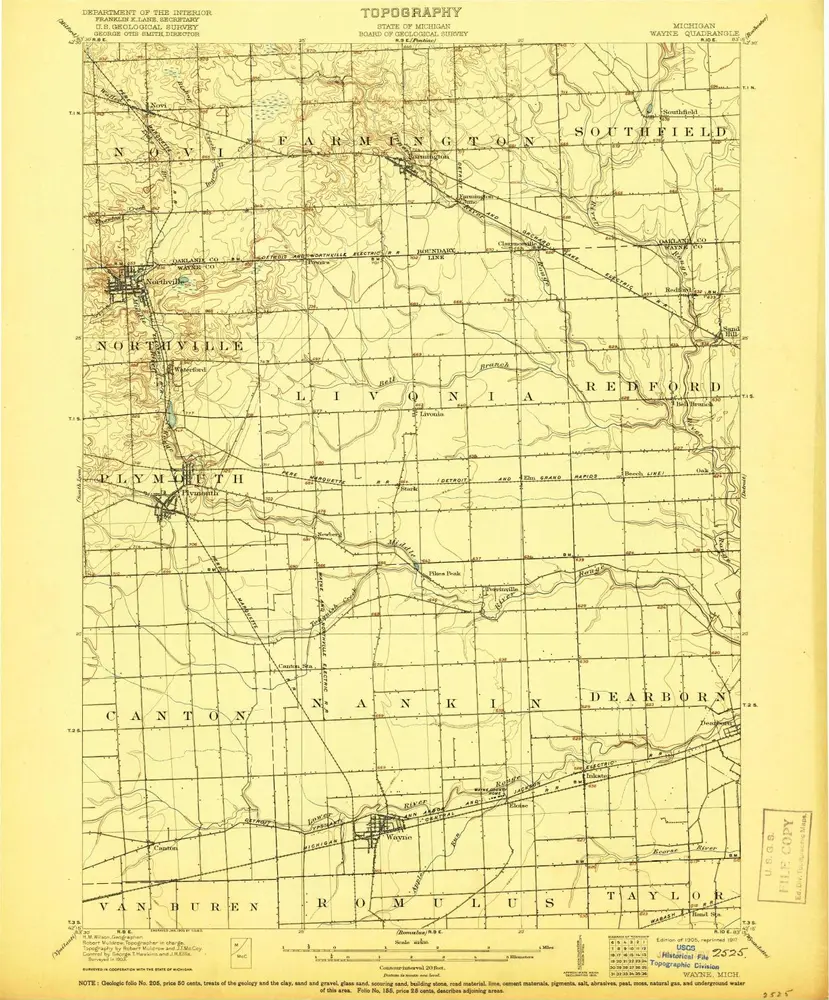 Aperçu de l'ancienne carte