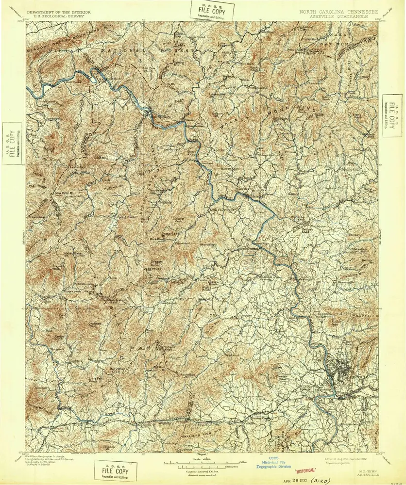 Aperçu de l'ancienne carte