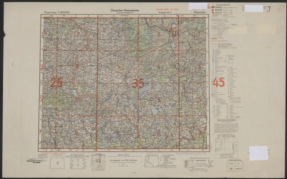 Aperçu de l'ancienne carte