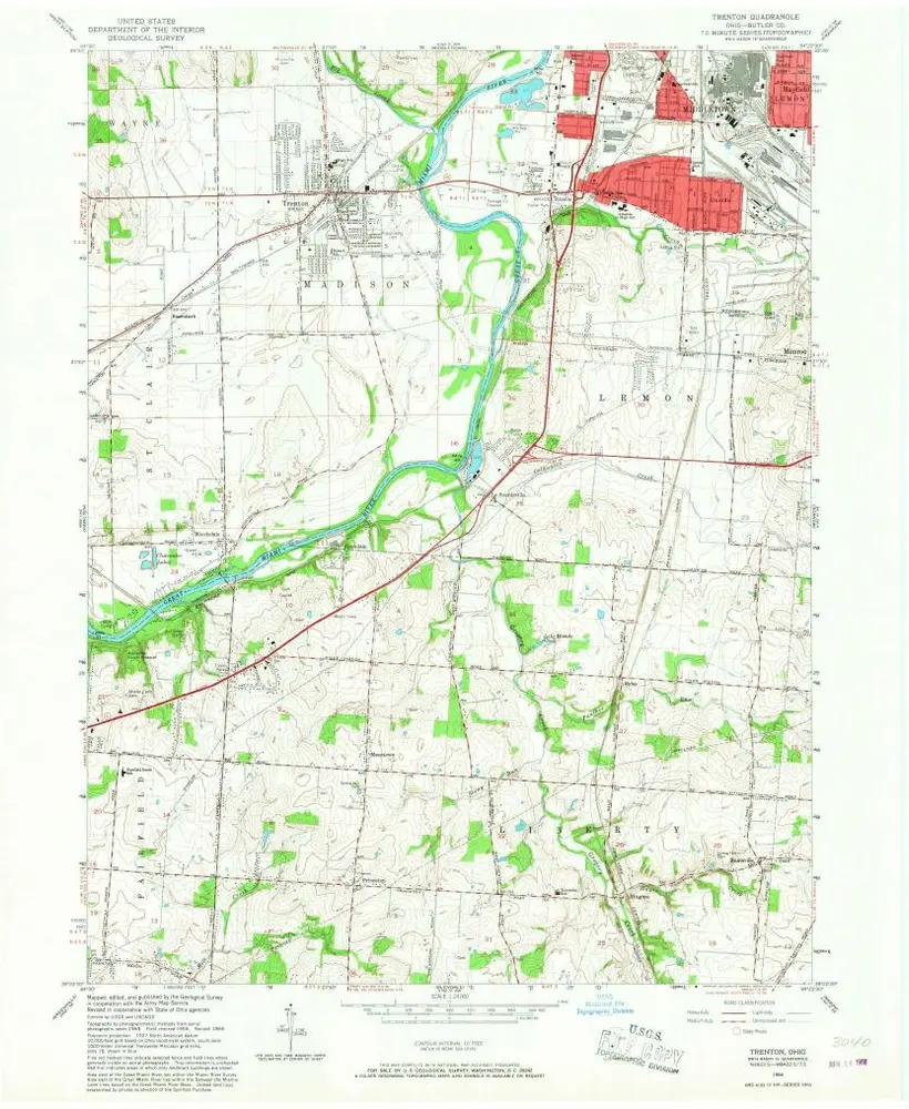 Aperçu de l'ancienne carte