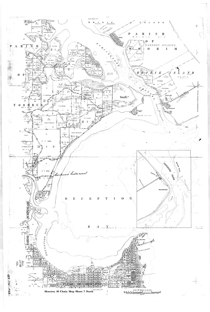 Old maps of City of Moreton Bay