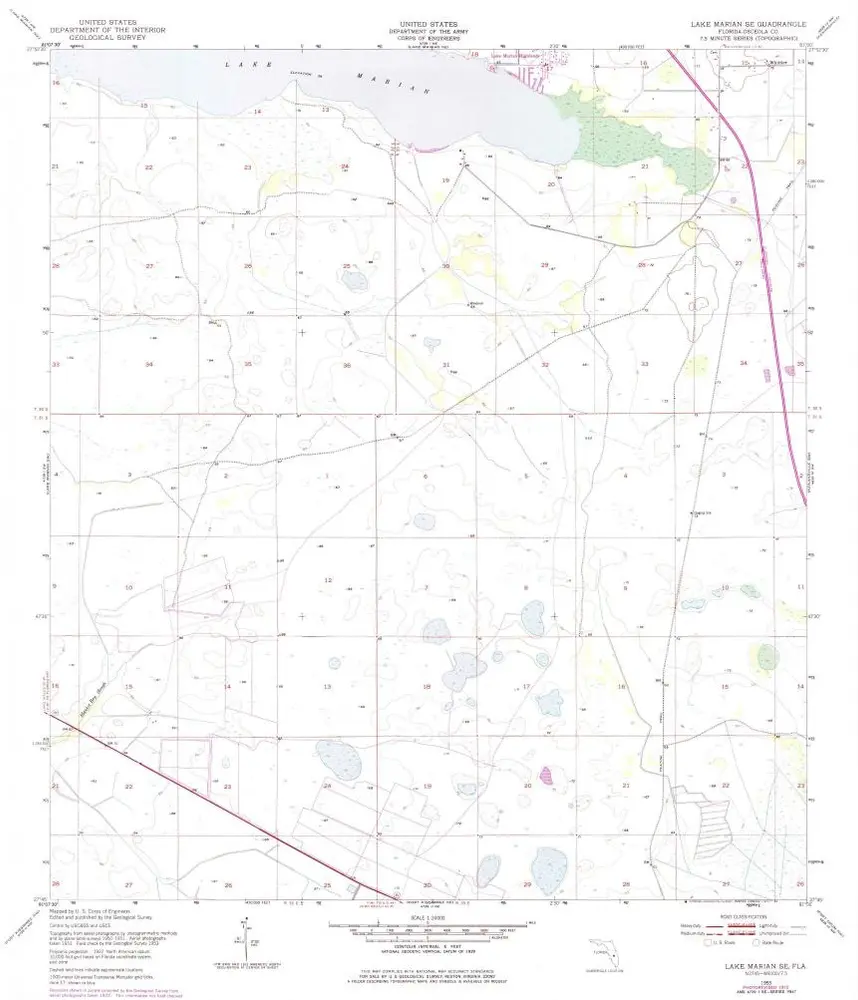 Voorbeeld van de oude kaart