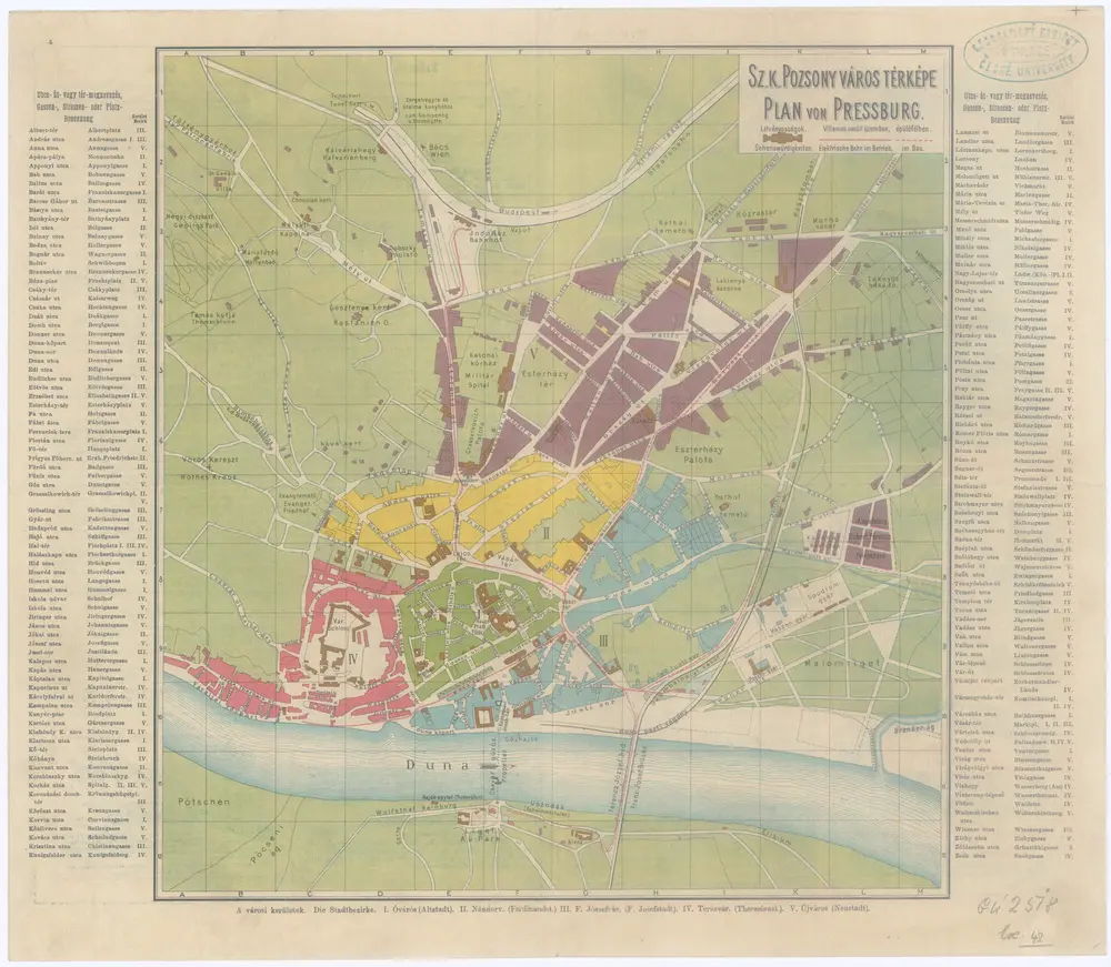 Aperçu de l'ancienne carte