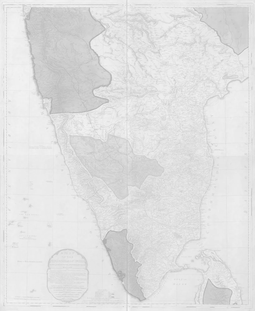 Old maps of Chalakudy