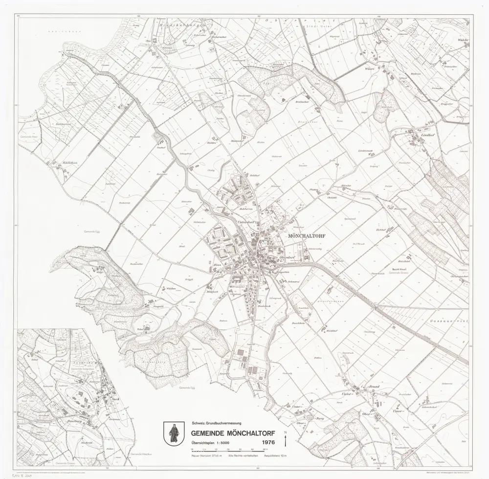 Voorbeeld van de oude kaart