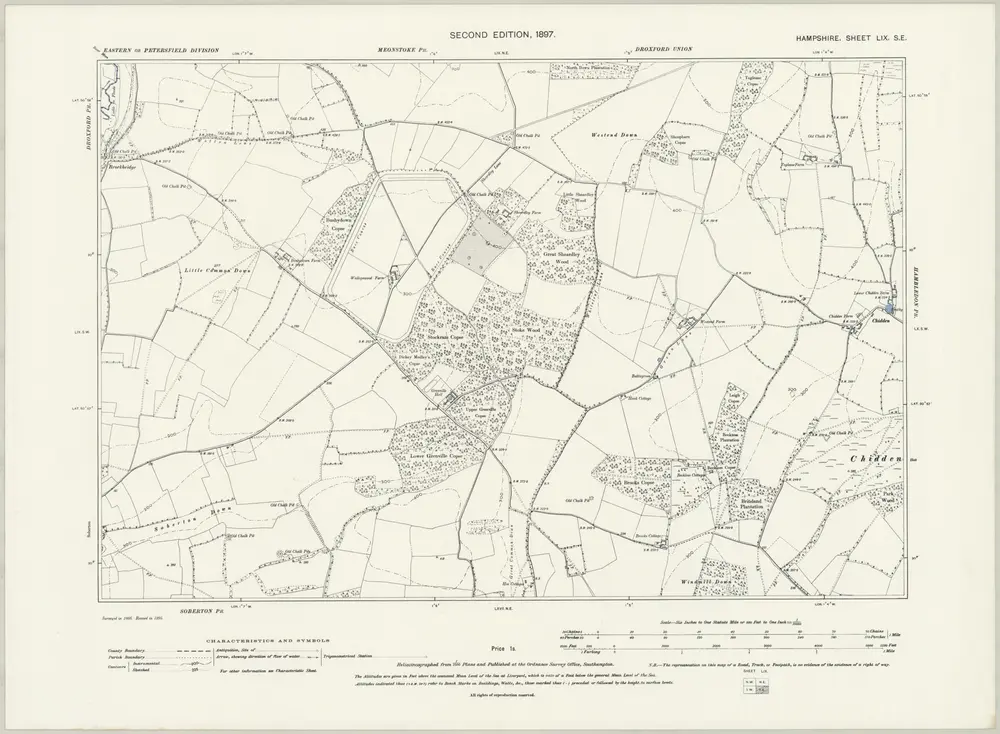 Anteprima della vecchia mappa