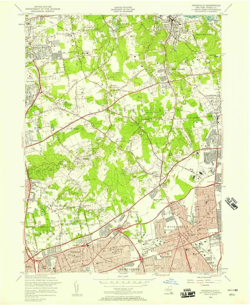 Voorbeeld van de oude kaart