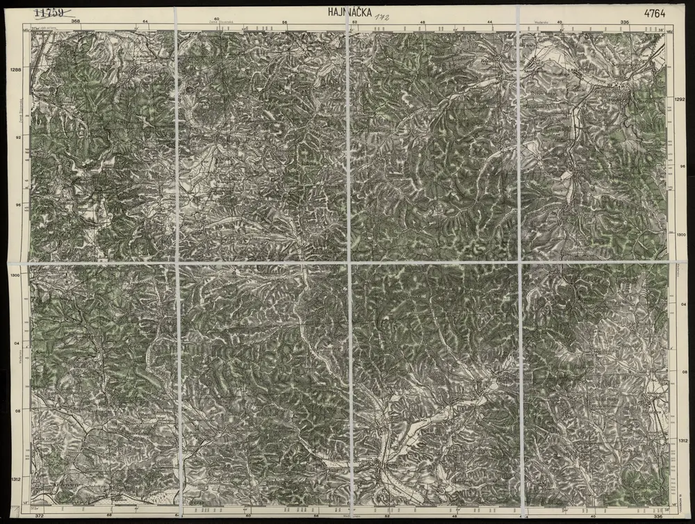 Anteprima della vecchia mappa