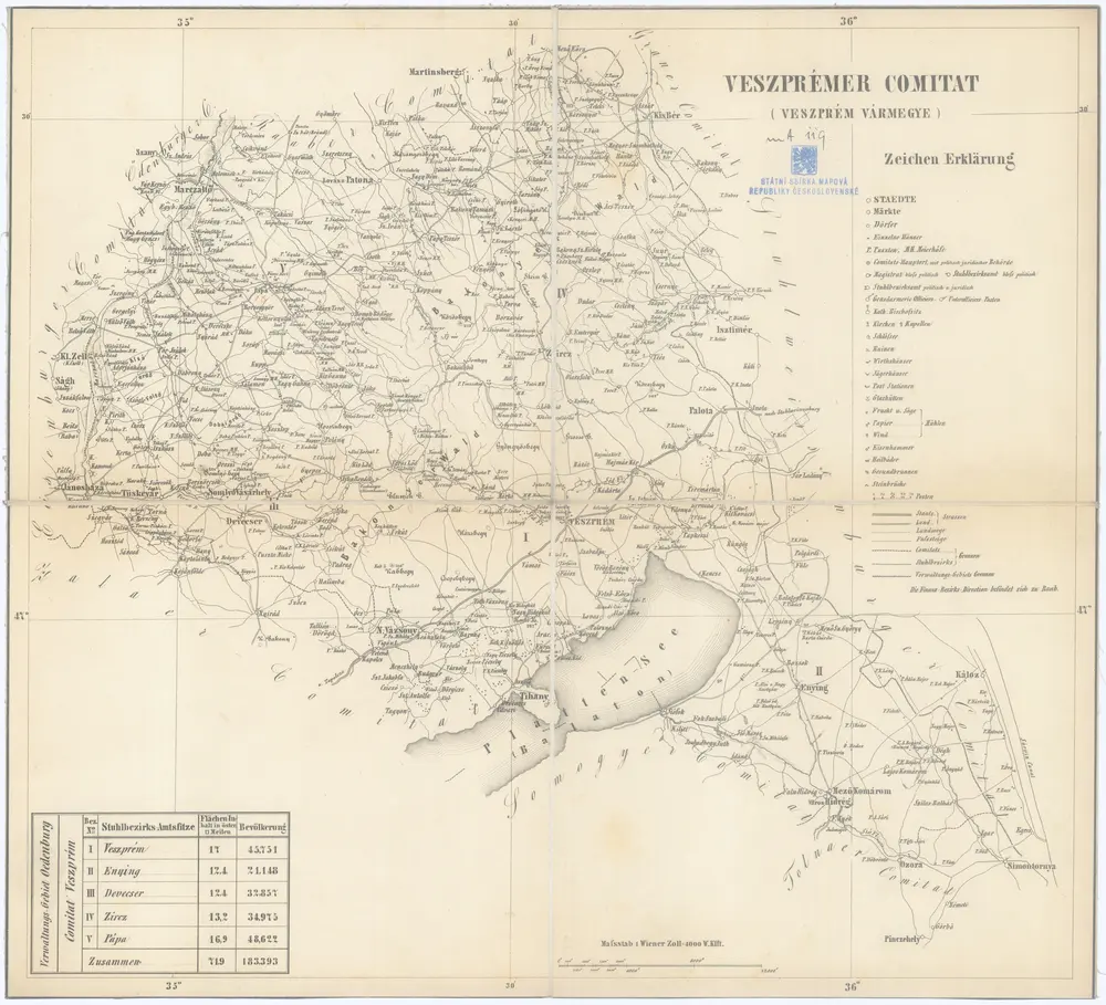 Aperçu de l'ancienne carte