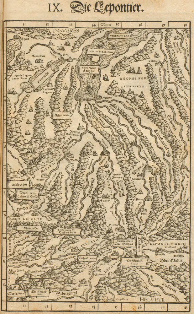 Anteprima della vecchia mappa