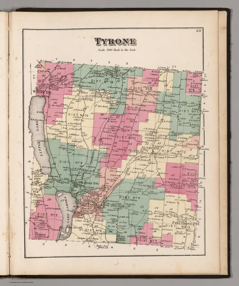 Aperçu de l'ancienne carte