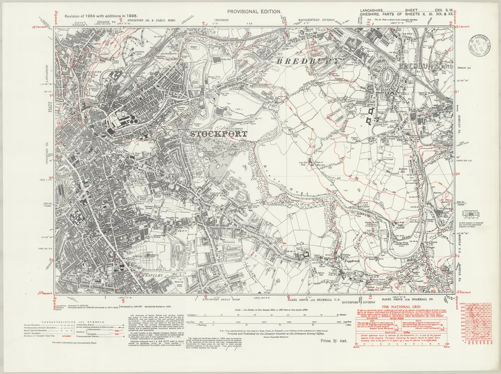 Aperçu de l'ancienne carte