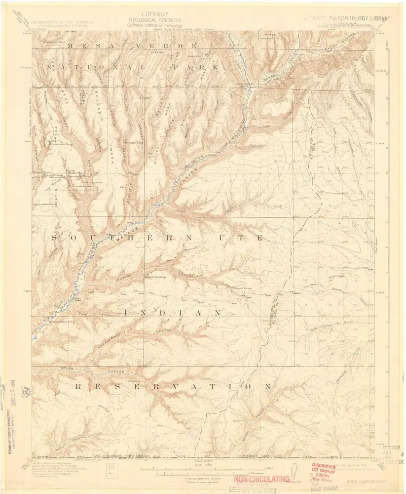 Voorbeeld van de oude kaart