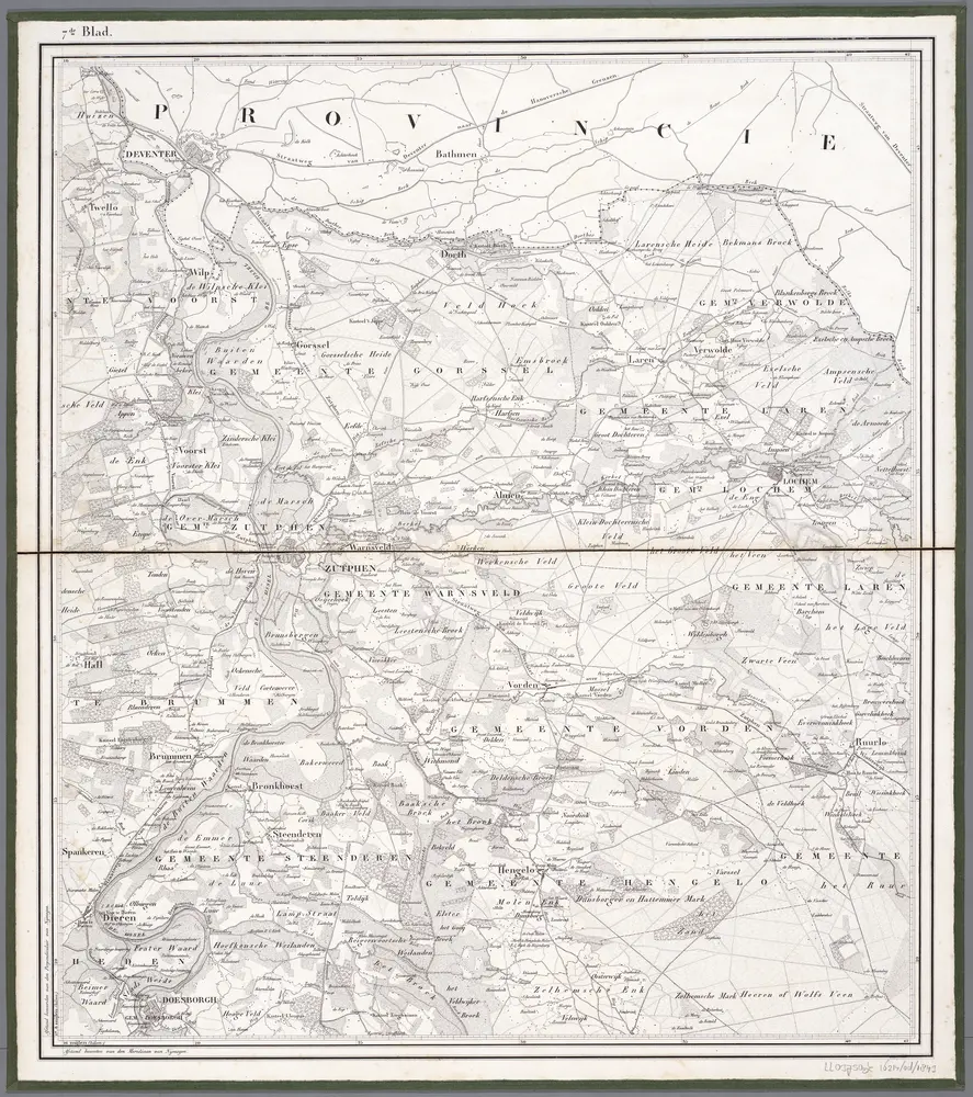 Anteprima della vecchia mappa