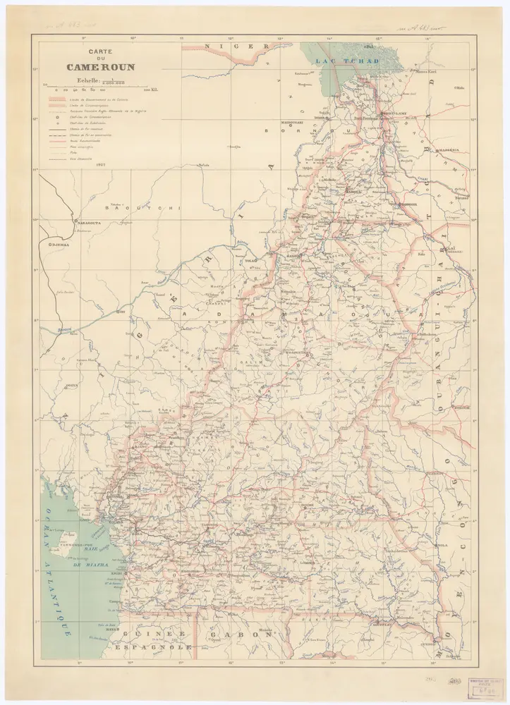 Aperçu de l'ancienne carte