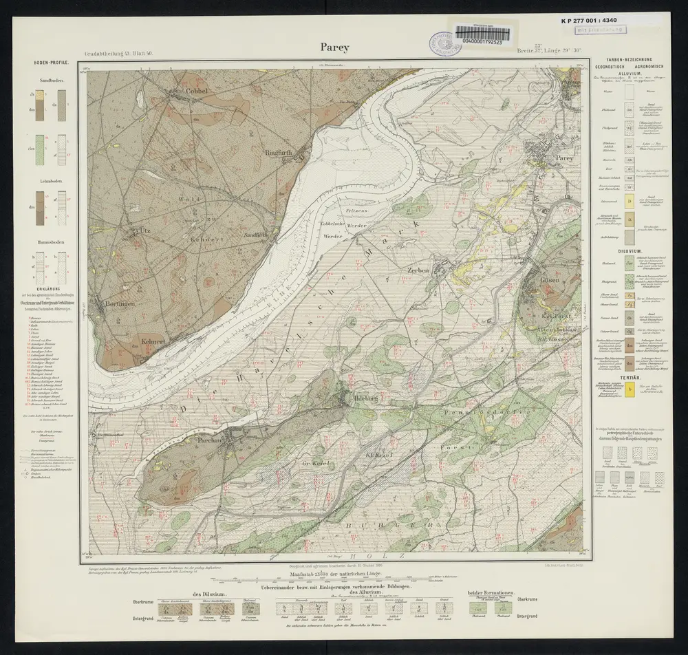 Aperçu de l'ancienne carte