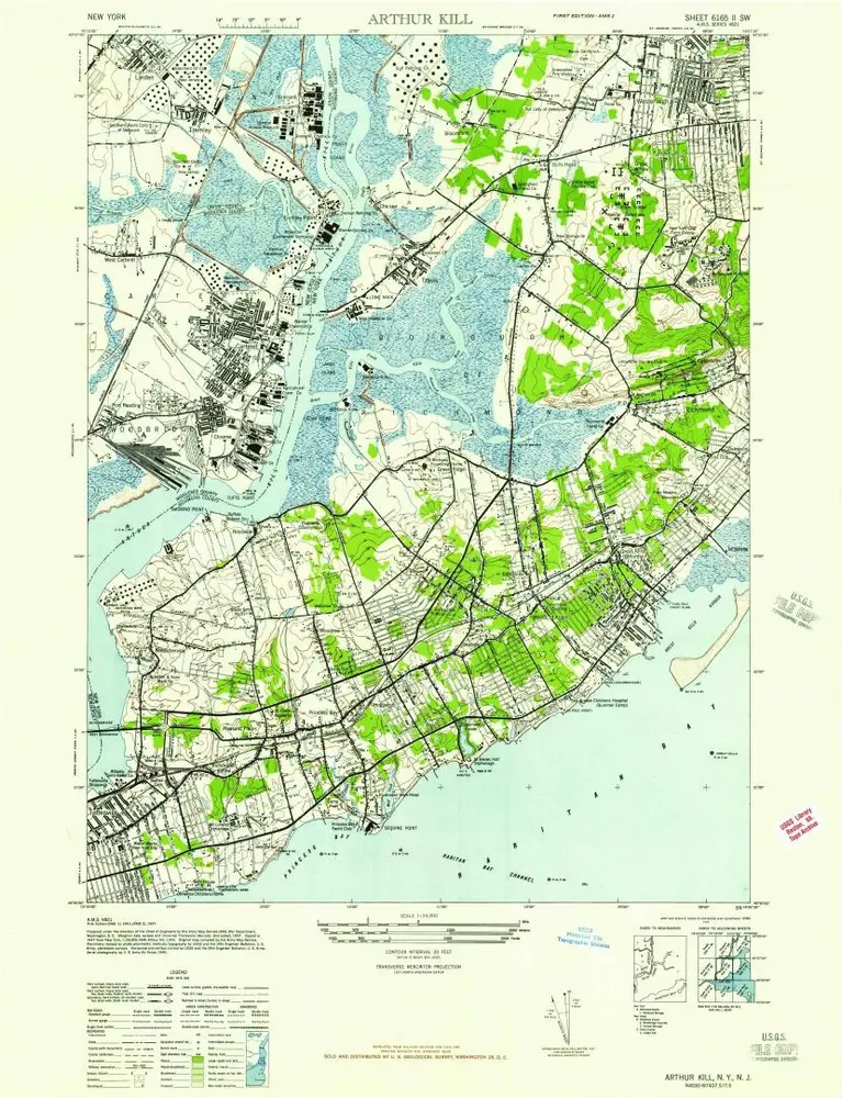 Voorbeeld van de oude kaart