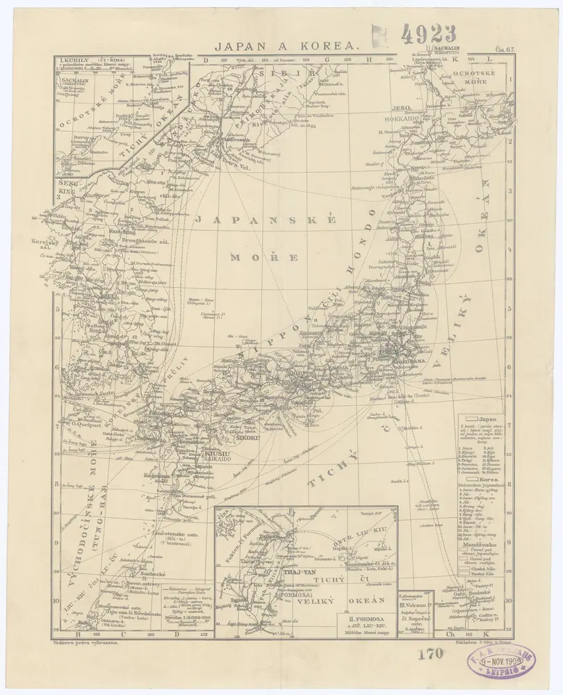 Voorbeeld van de oude kaart