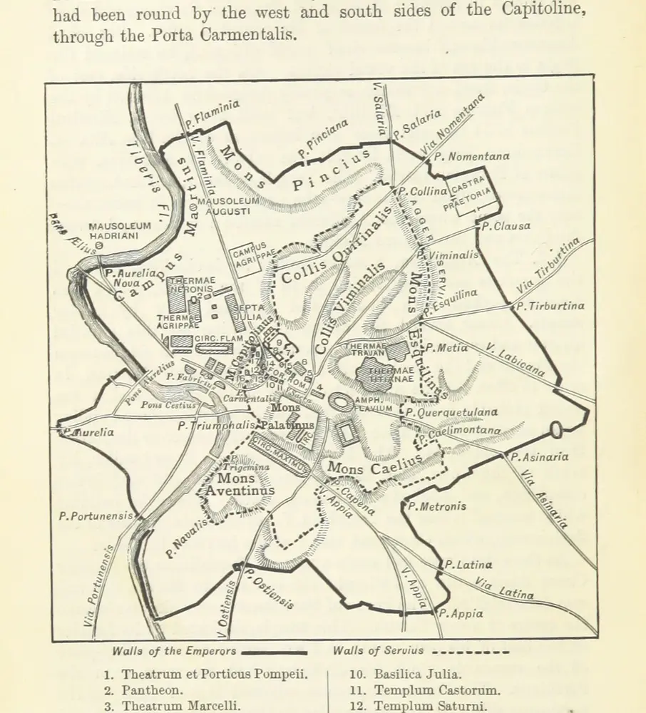 Aperçu de l'ancienne carte