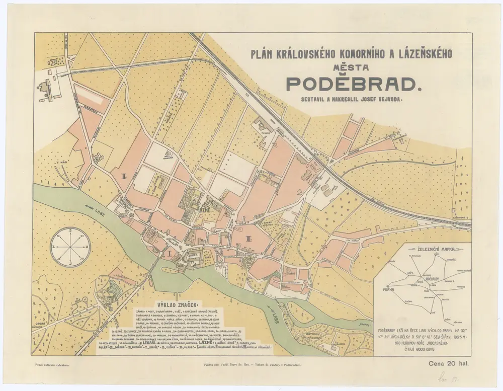 Voorbeeld van de oude kaart