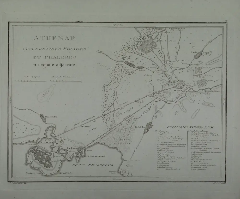 Voorbeeld van de oude kaart