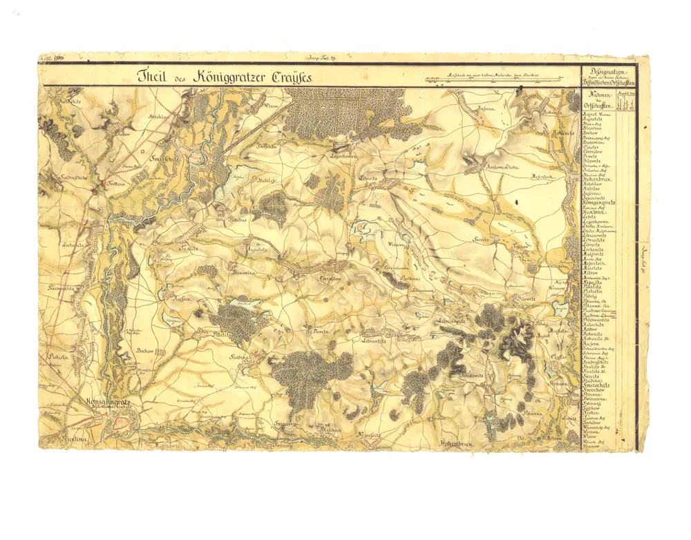 Anteprima della vecchia mappa