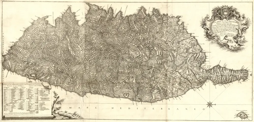 Aperçu de l'ancienne carte