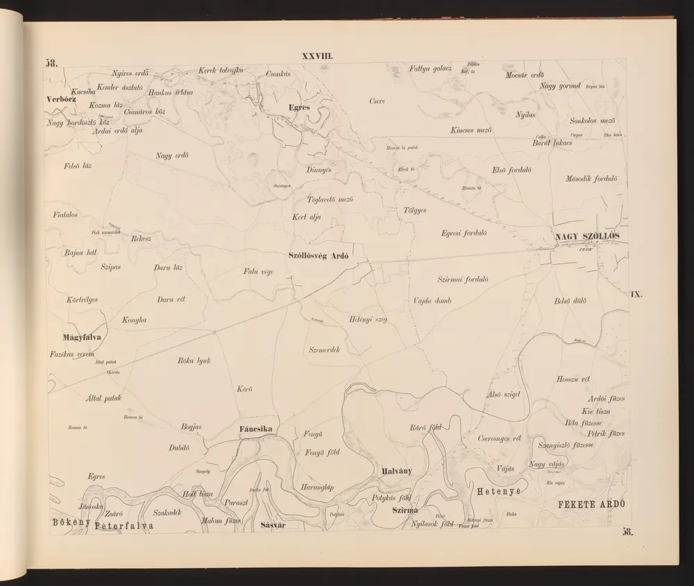 Vista previa del mapa antiguo