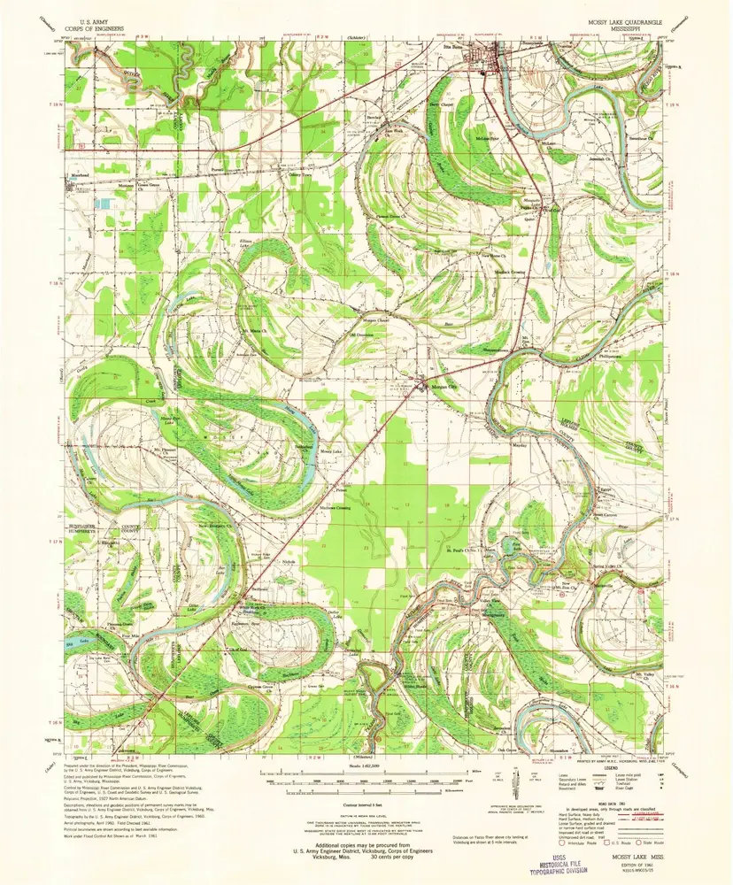 Aperçu de l'ancienne carte