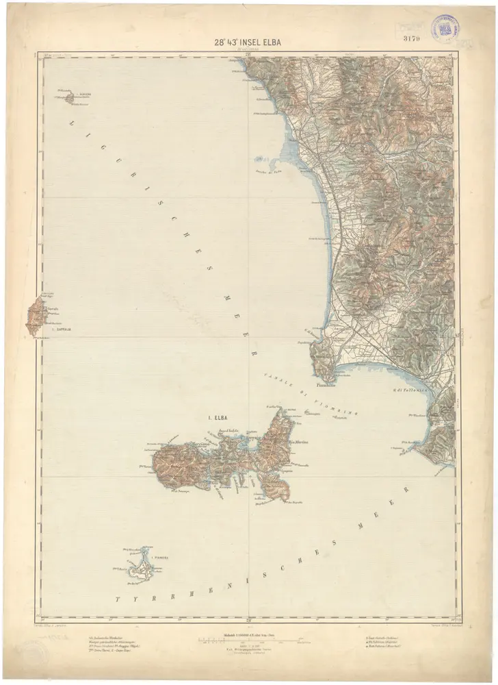 Voorbeeld van de oude kaart