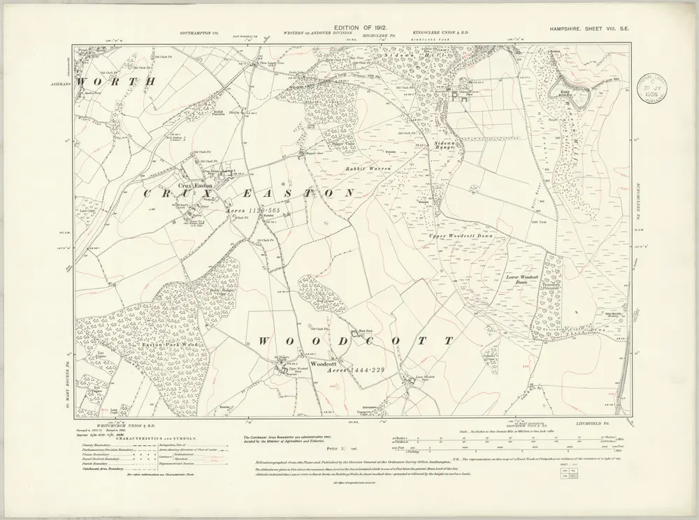 Anteprima della vecchia mappa