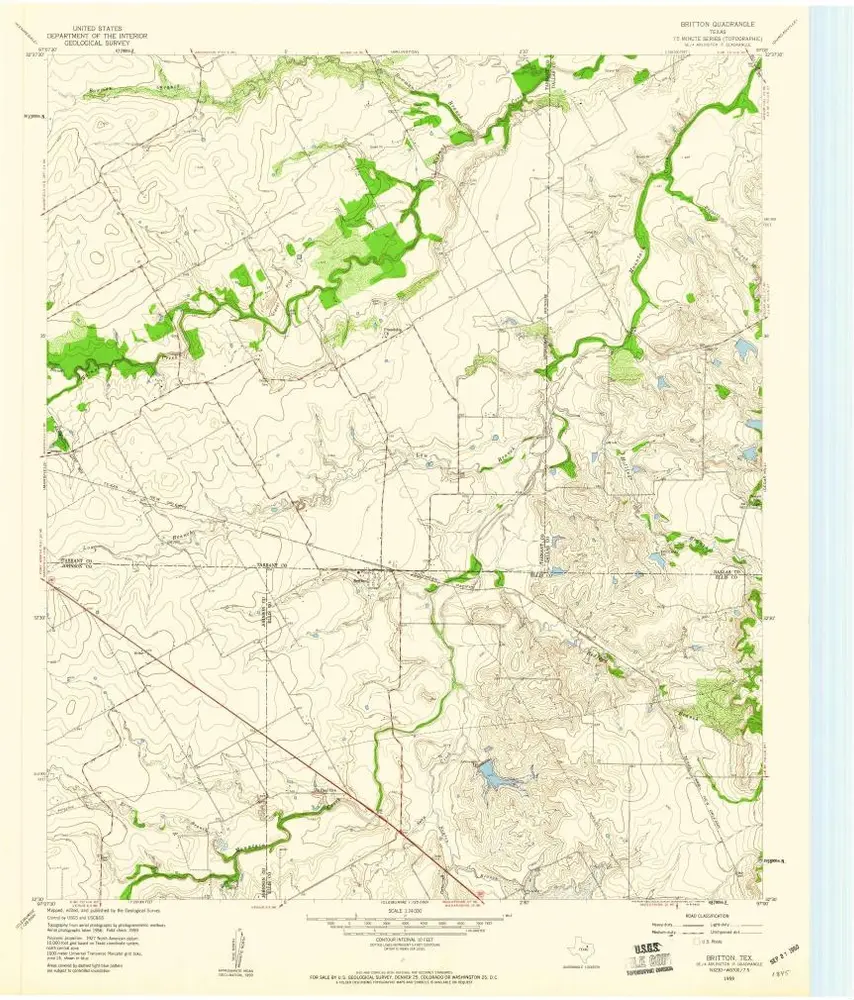 Voorbeeld van de oude kaart