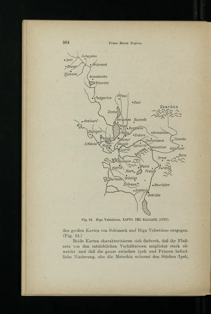 Anteprima della vecchia mappa