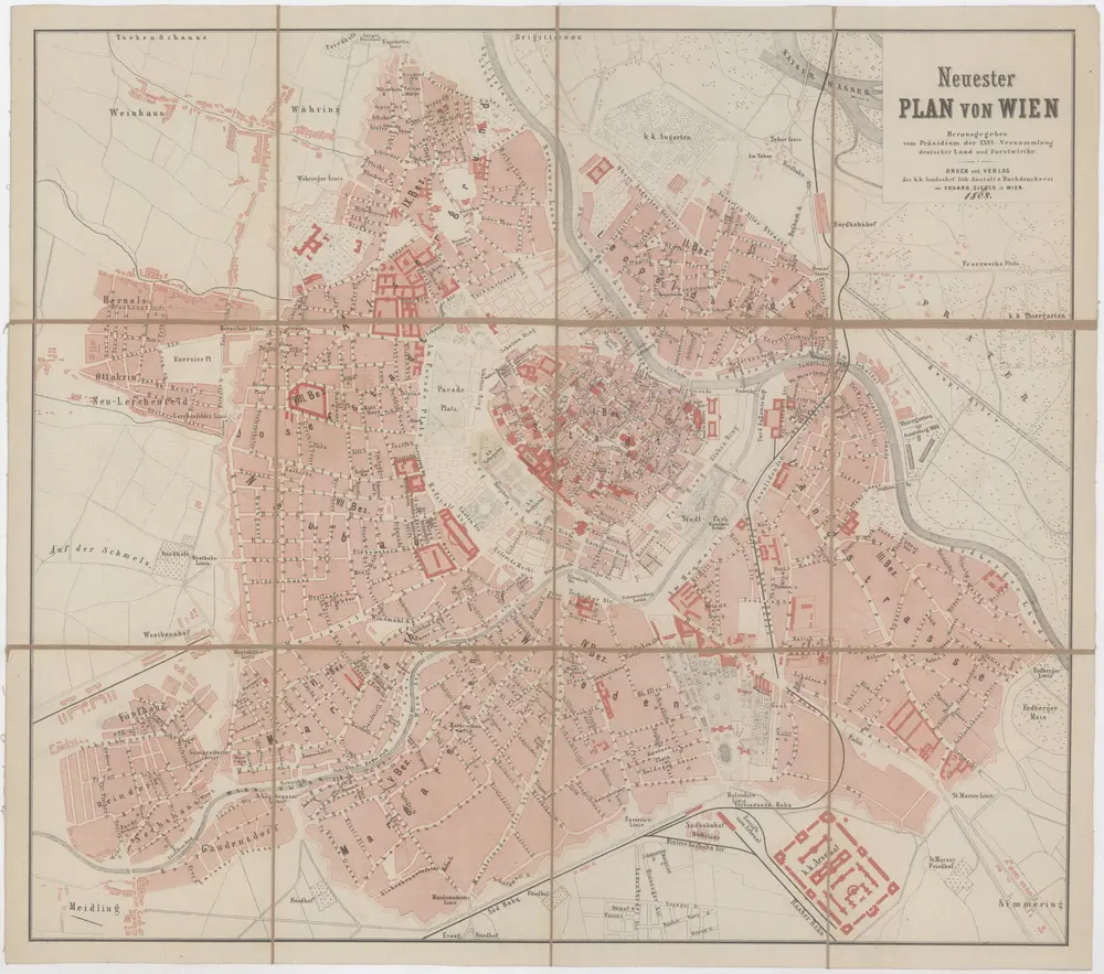 Aperçu de l'ancienne carte