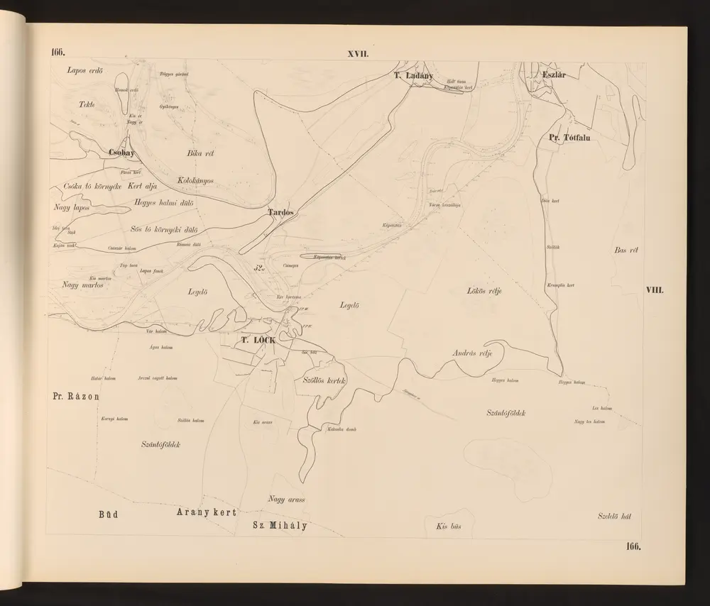 Aperçu de l'ancienne carte