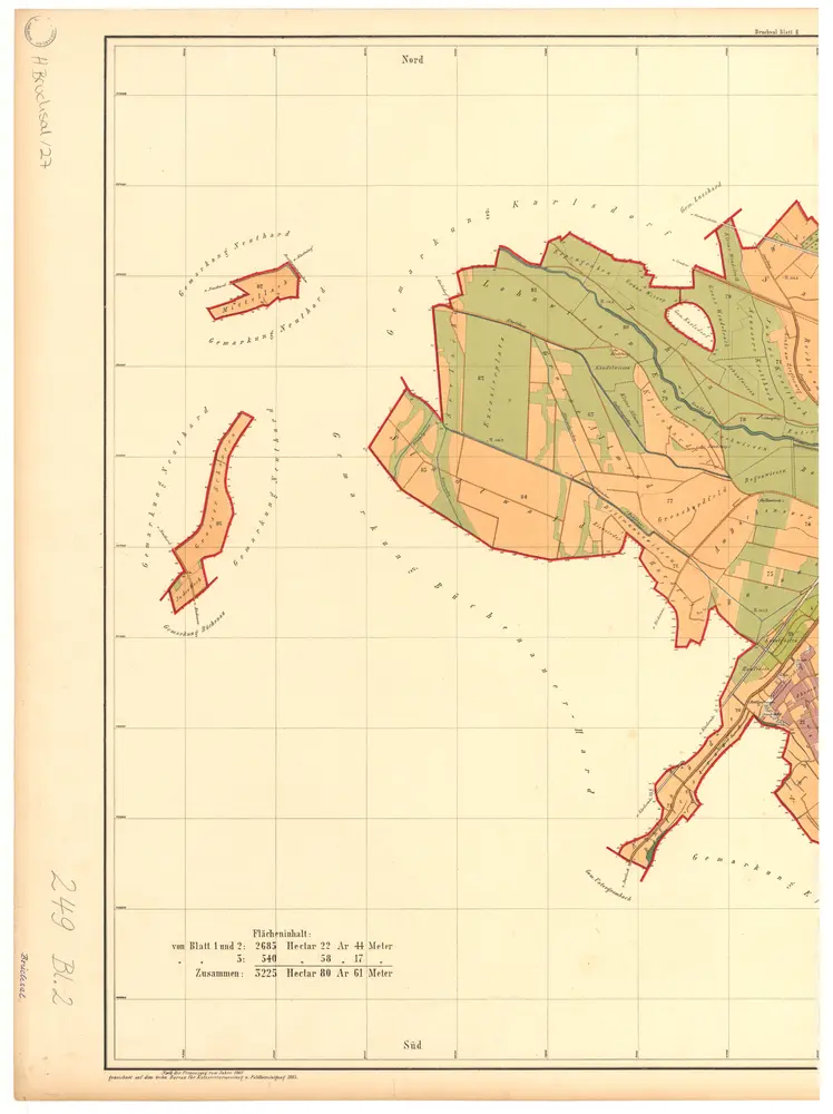 Anteprima della vecchia mappa