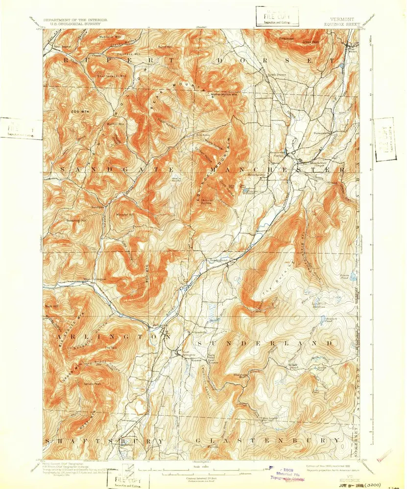 Aperçu de l'ancienne carte