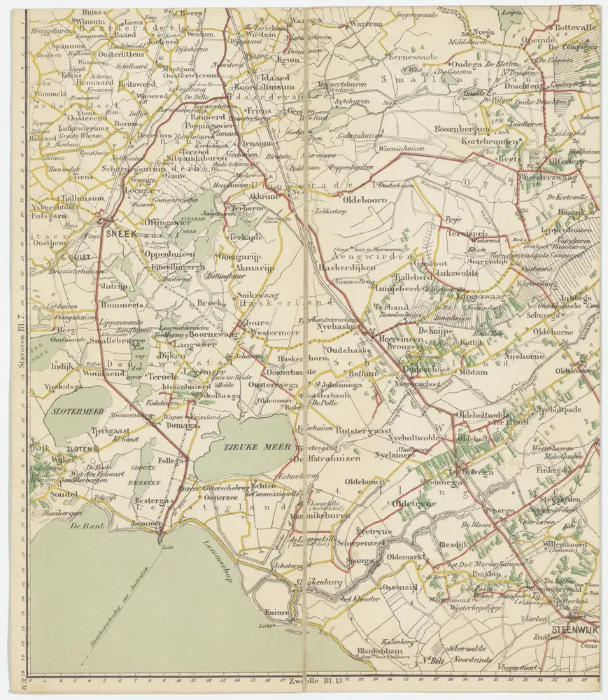 Aperçu de l'ancienne carte