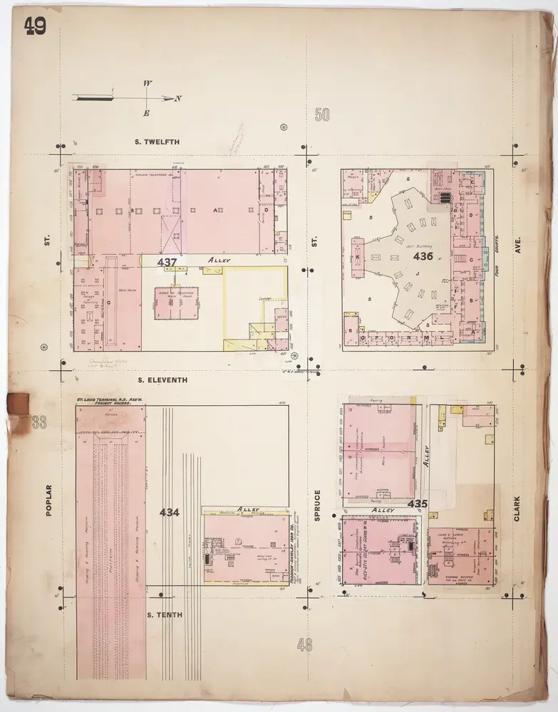 A. Whipple & Co.'s insurance map of St. Louis, Mo