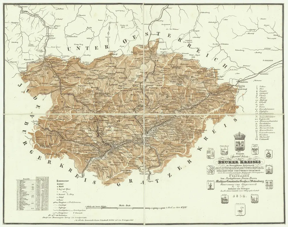 Aperçu de l'ancienne carte