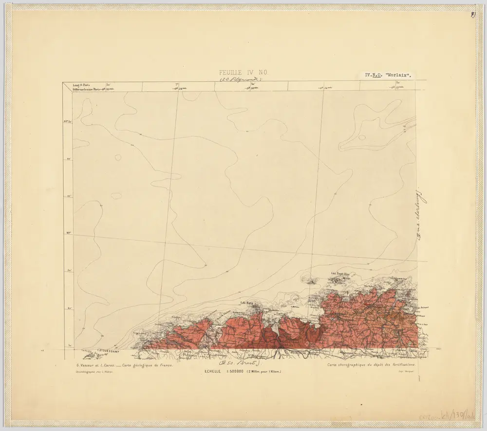 Voorbeeld van de oude kaart